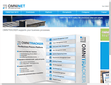 Tablet Screenshot of omnitracker.com